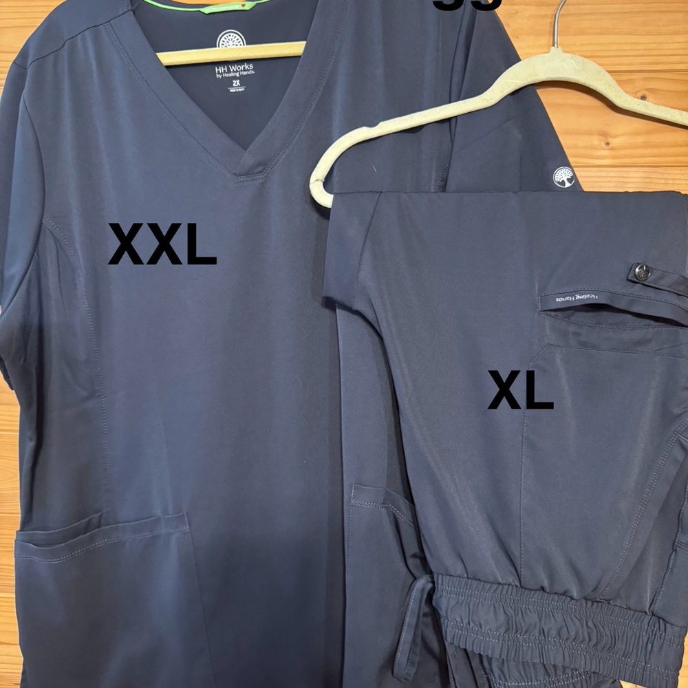 HH Works Pewter Scrub Jogger Set